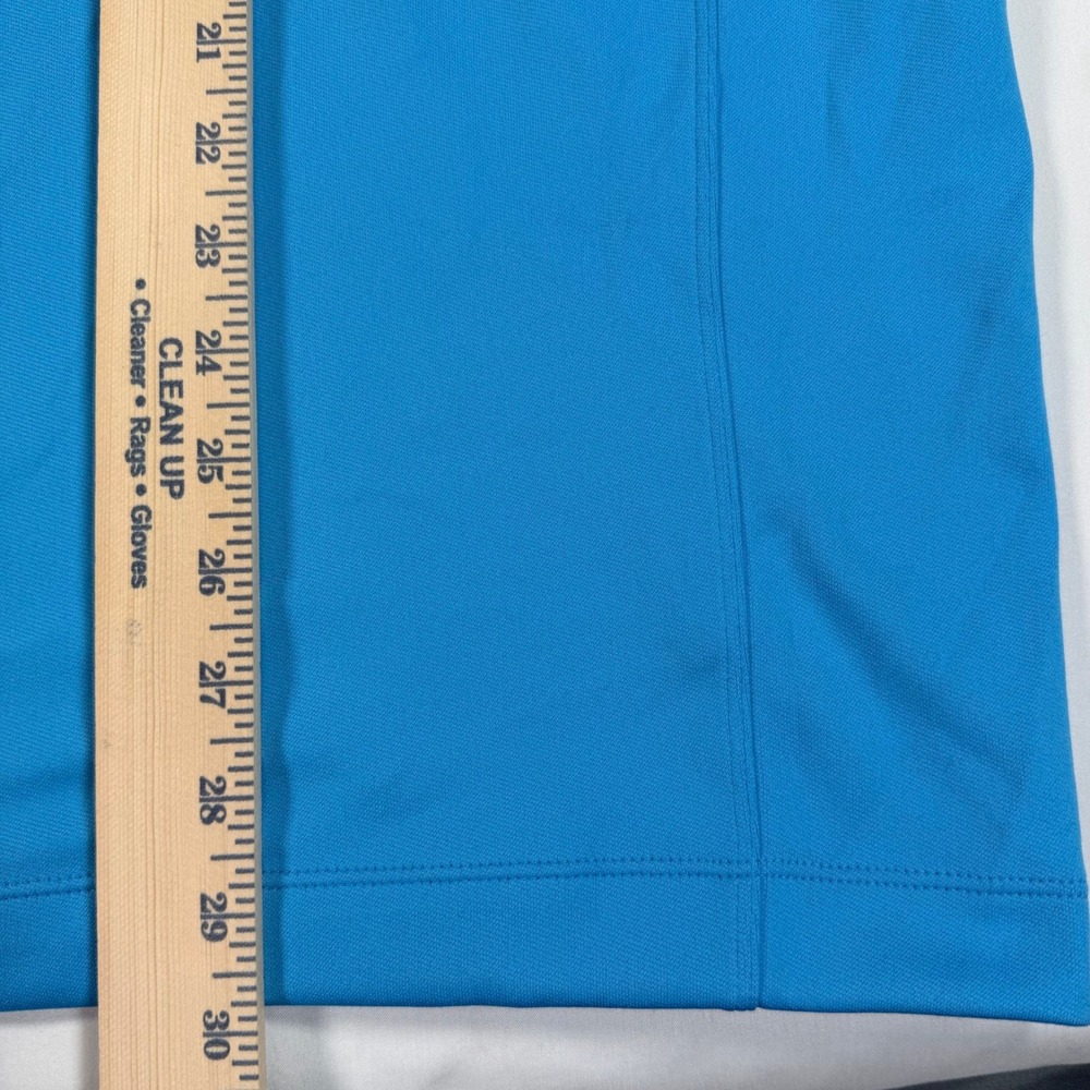 Nike Golf Dri Fit 1/4 Zip Vest Mens XL Blue Gray Sleeveless Performance - Picture 7 of 9